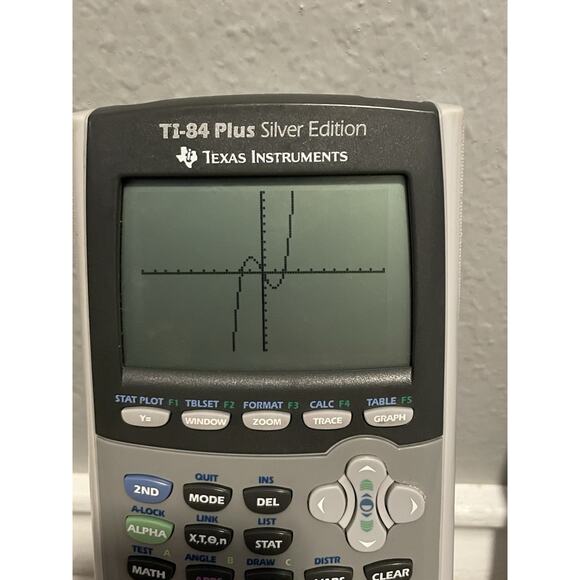 Texas Instruments TI-84 Plus Silver Edition Graphing Calculator Silver TESTED - Picture 5 of 6